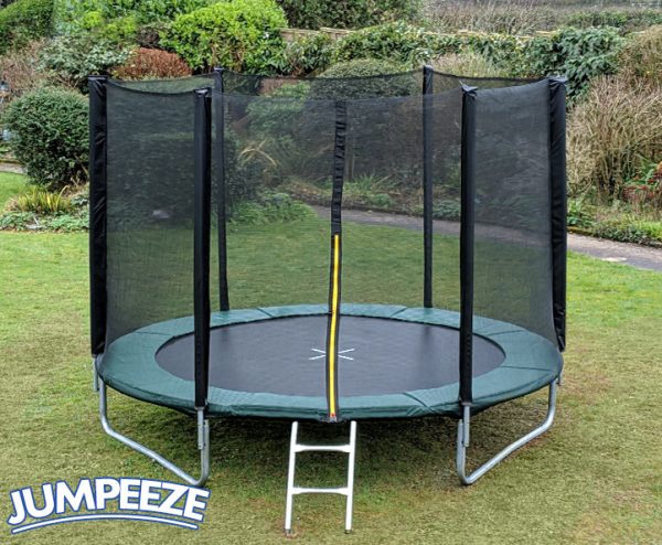 Jumpeeze Green 10ft trampoline package