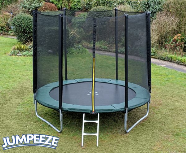 Jumpeeze Green 8ft trampoline package